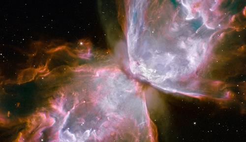 Hubble Space Telescope image of Butterfly Nebula